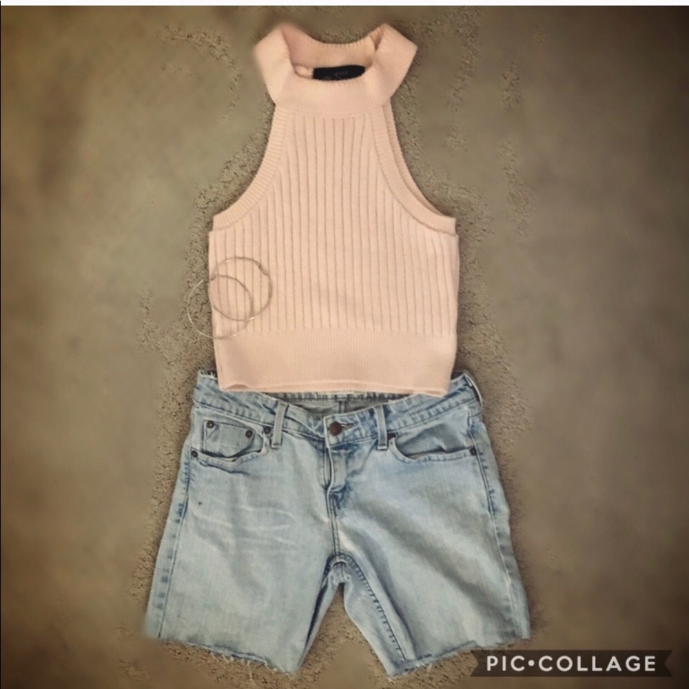 Levi Strauss cut off jean short